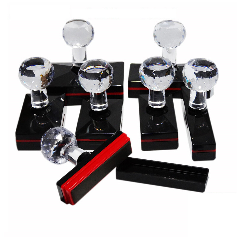 5-Pack Rectangle Flash Stamp Maker, Self Inking Address Stamp Set for Office