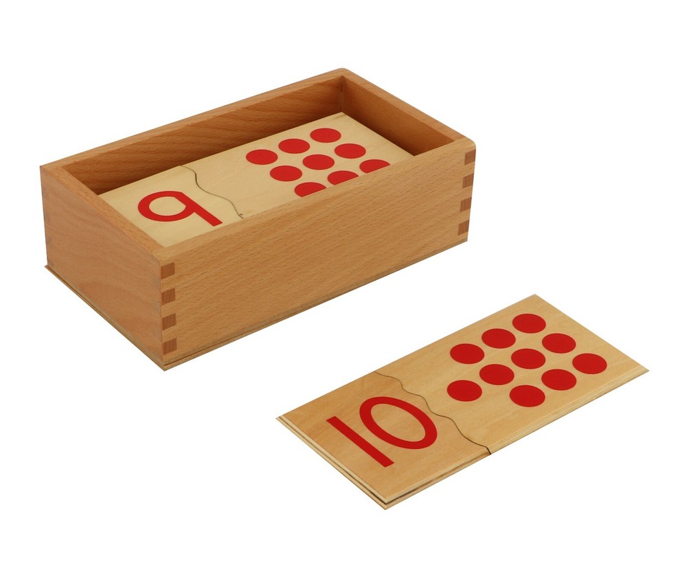 Number and Counter Match-up Puzzle - MONTESSORI MATH MATERIALS