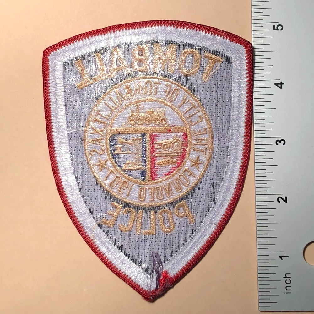 Texas TX Tomball Police Patch