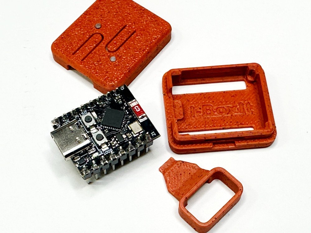5X ESP32-C3 SuperMini Snap-Fit Cases, 5 options for your engineering project