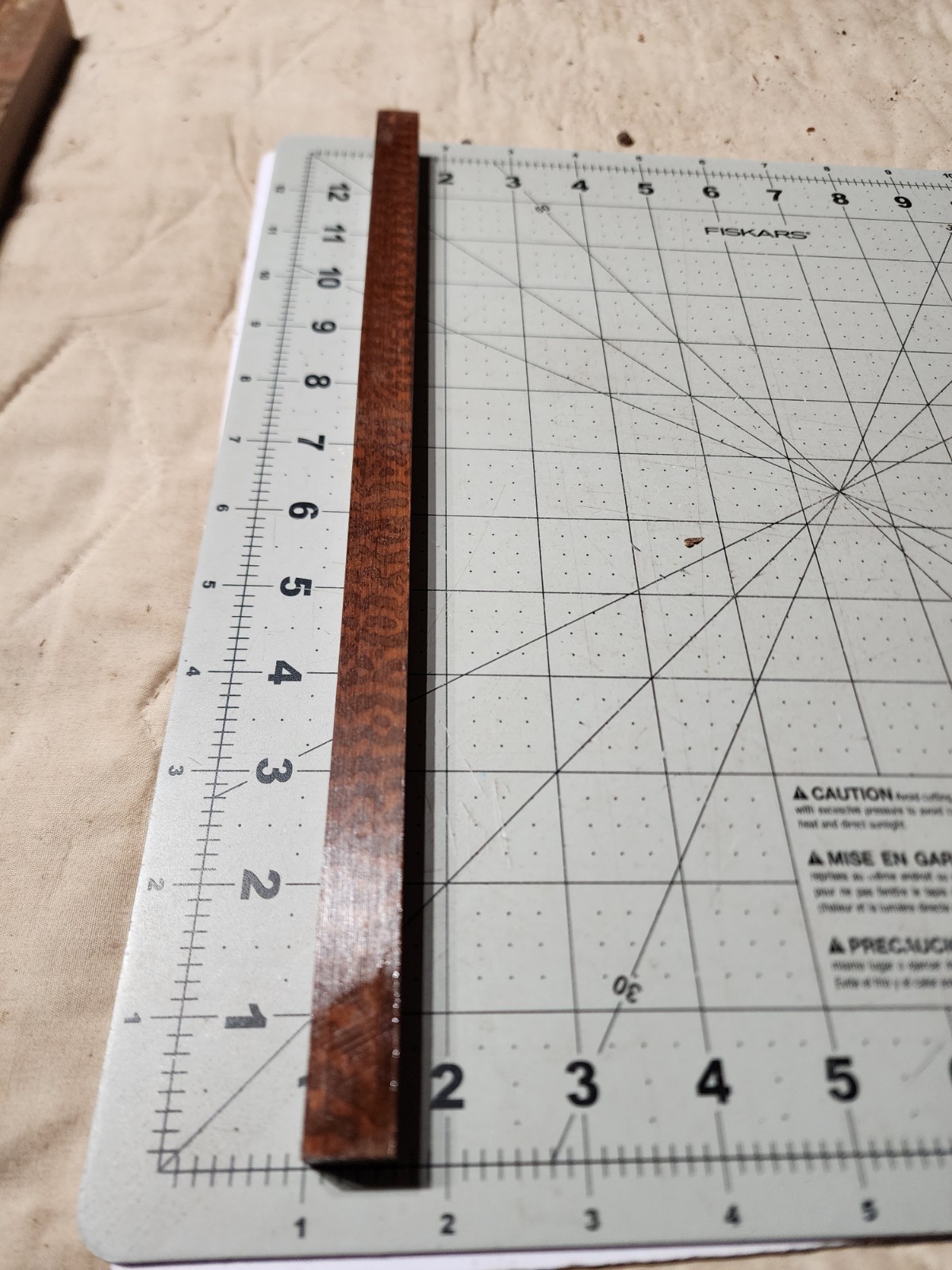 Two Long Pen Or Wand Blanks, Snakewood And Ringed Gidgee