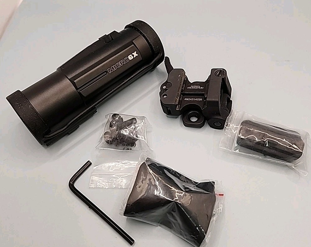 NEW Vortex Micro6X Magnifier with Quick Release Flip Mount V6XM