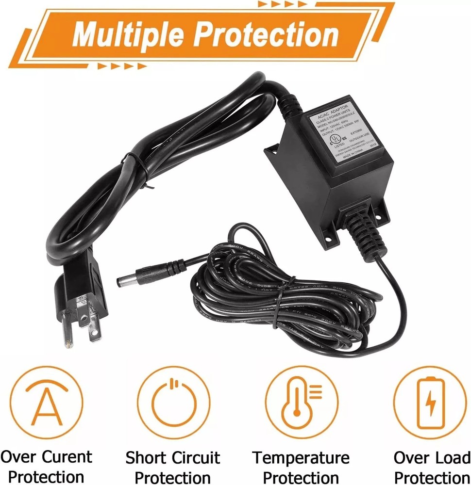460304 Ionizer Transformer, Replacement Charging Cord Adapter