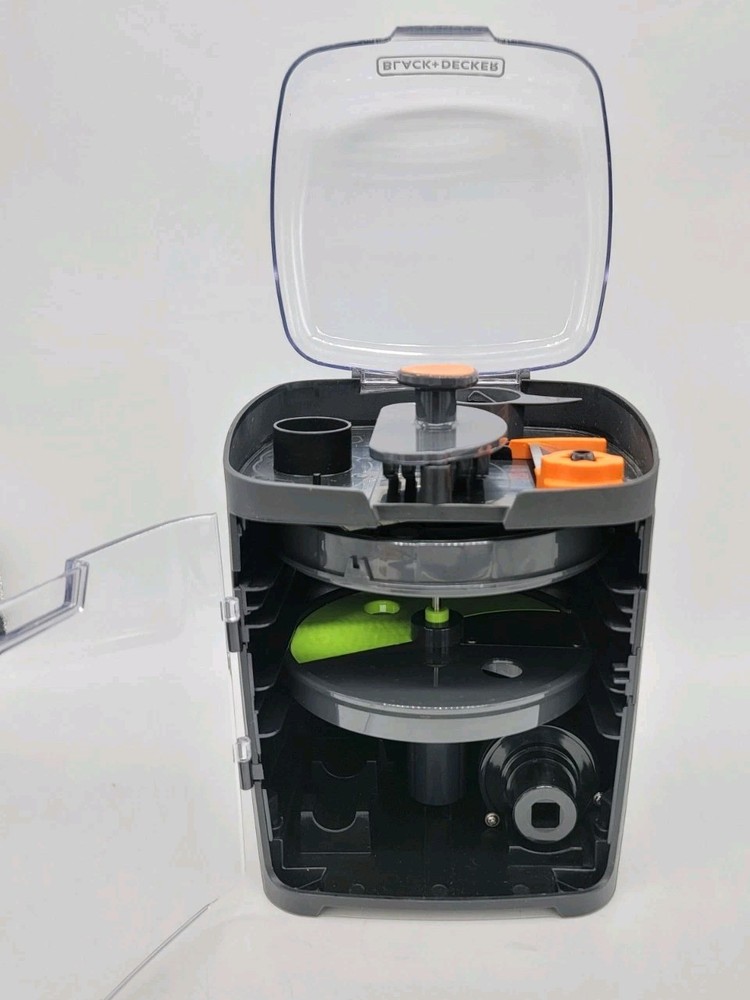 7pc BLACK & DECKER FP6010 Performance Food Processor Accessories & Storage Case