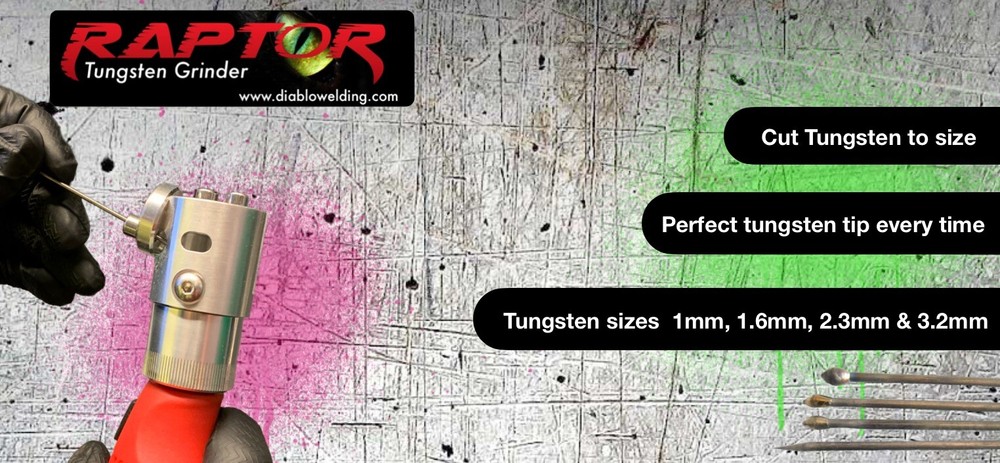 Raptor Pro Tungsten Grinder Sharpener TIG Welding (Top Section Only)