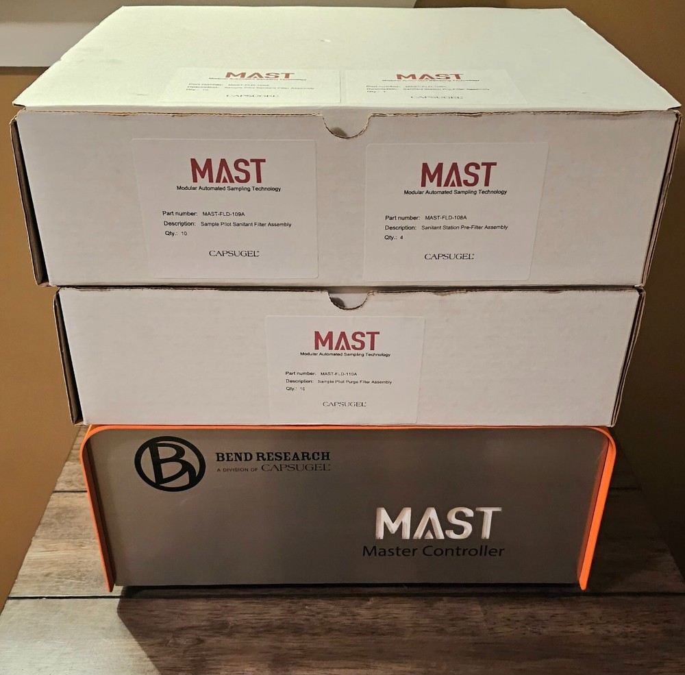Bend Research MAST Sampler Master Controller +FilterAssys Lonza Merck Millipore