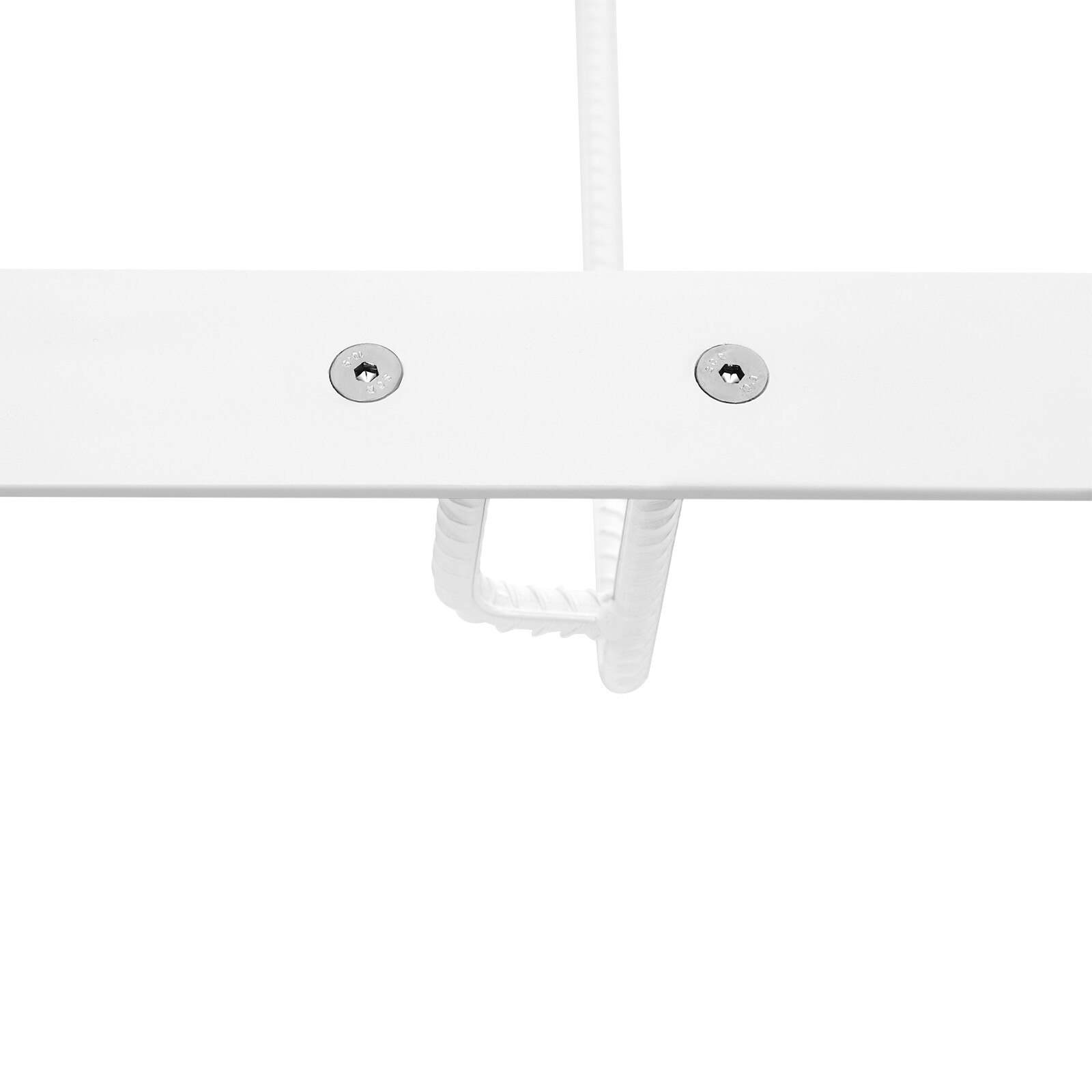 6-Steps Steel Window Well Ladder Egress Ladder Heavy-Duty Window Well Ladder