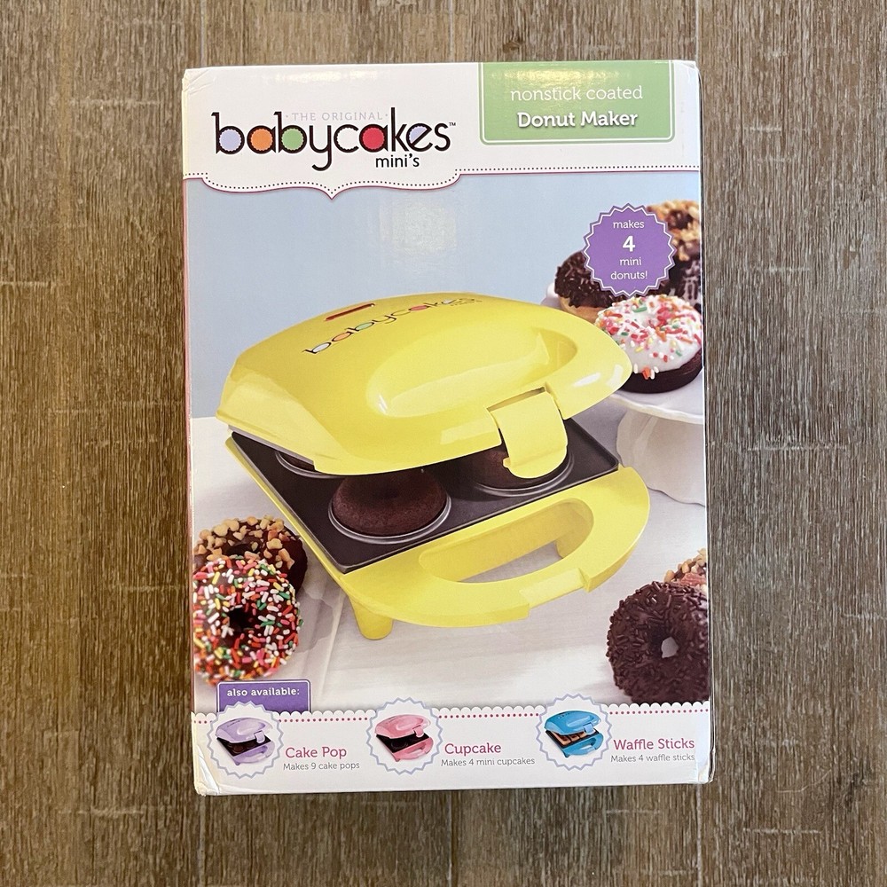 New Babycakes Mini Donut Maker