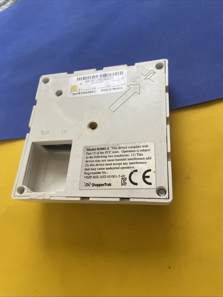 USED Shoppertrak H1001-5 Security Camera / WORKING.