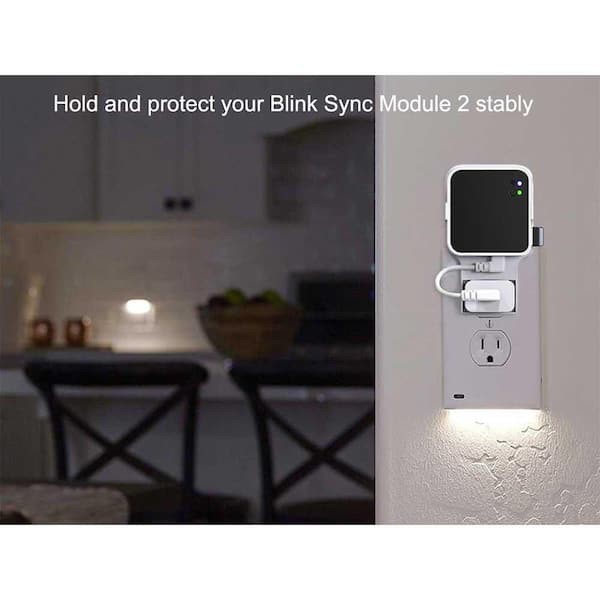 Adrinfly 256 GB USB Flash Drive with Outlet Wall Mount for Sync Module