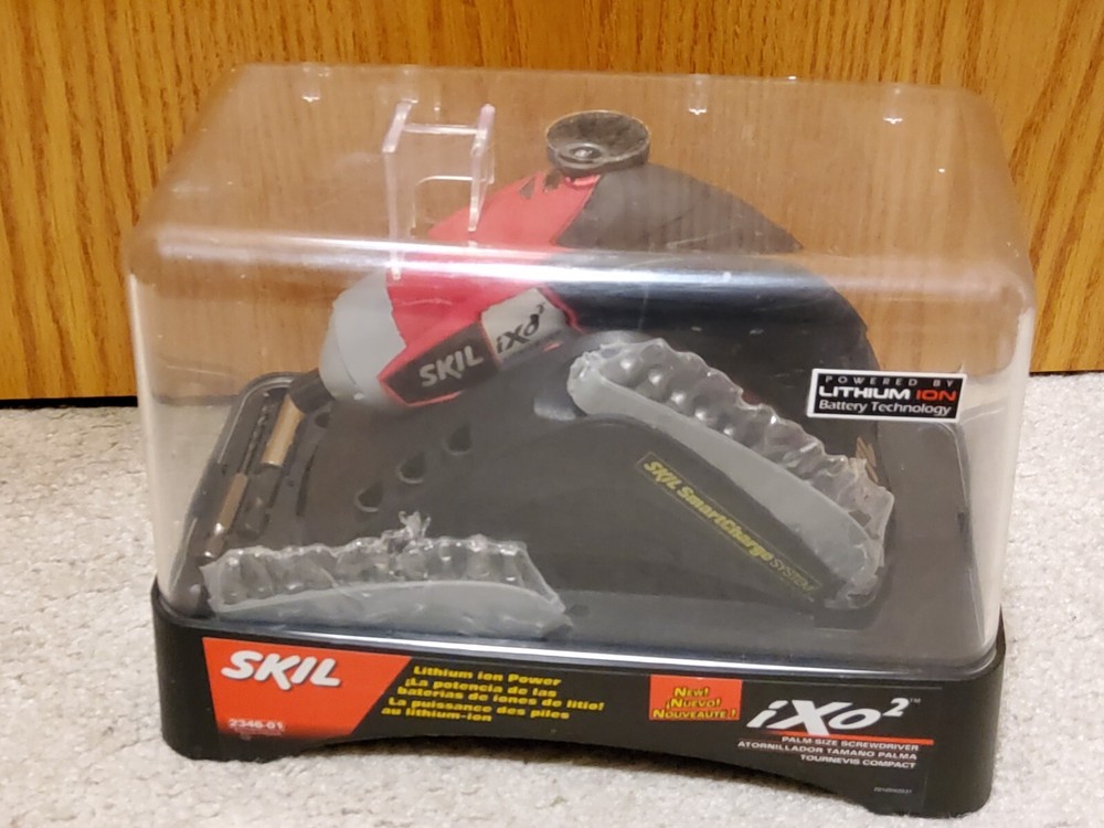 SKIL ixo2 Handheld Compact Cordless Screwdriver Smartcharge System 3.6V EUC