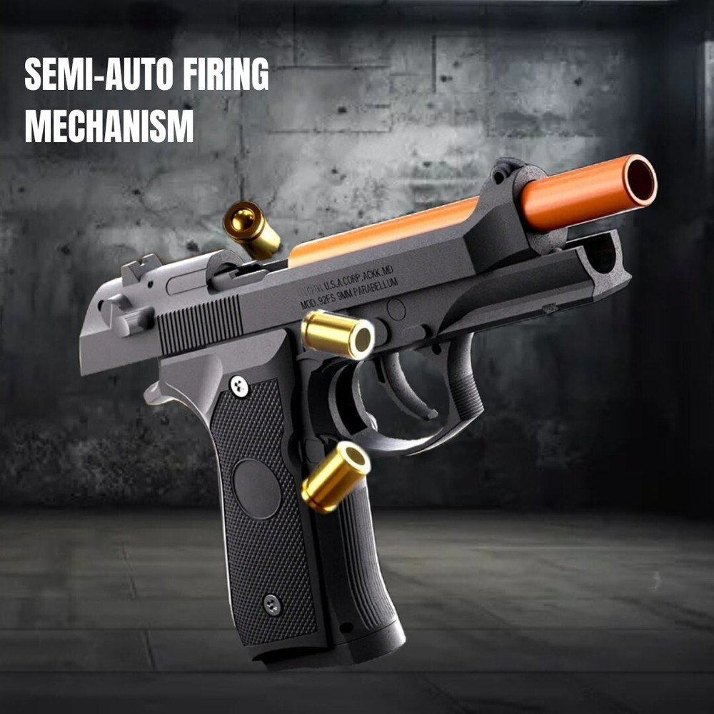 Beretta M9A3 Shell-ejecting Soft Bullet Toy Gun Pistol