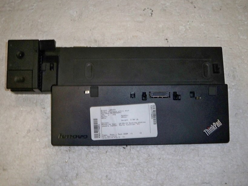Lenovo 40A2 sd20a06046 Laptop Docking Station SEE NOTES