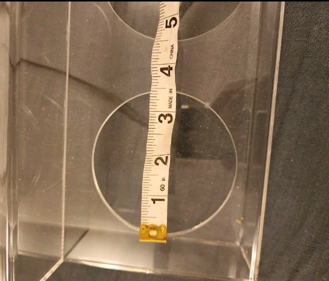 Acrylic Bottle Holder Display Shelf