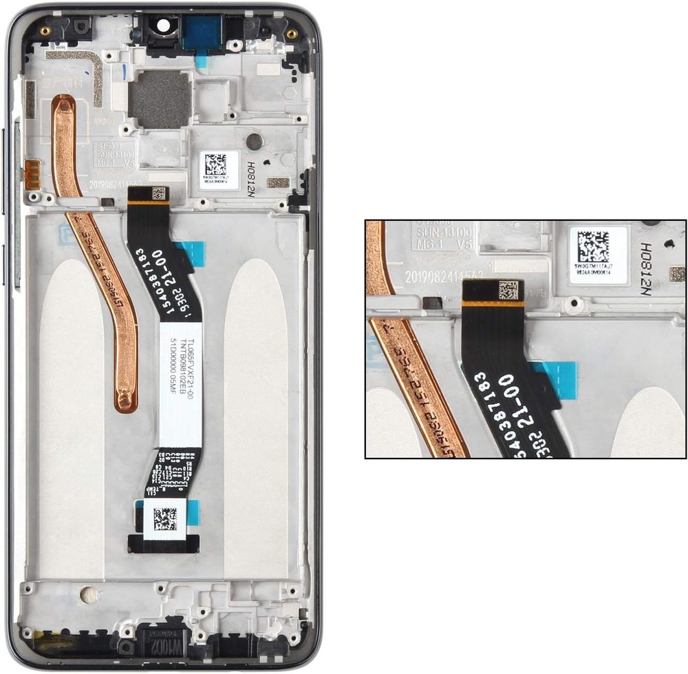 Screen Replacement for Redmi Note 8 Pro LCD Display Touch Digitizer Assembly