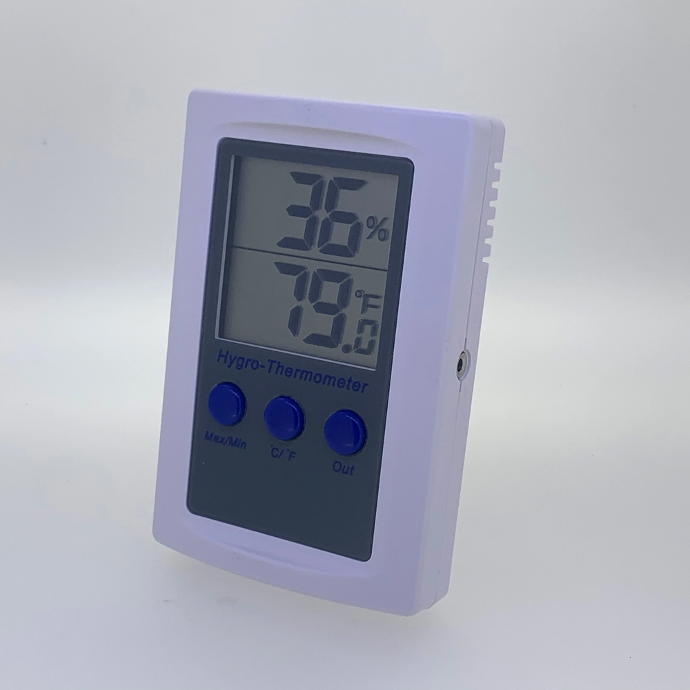 Digital Hygrometer w/ Dual Zone Remote Probe Thermometer