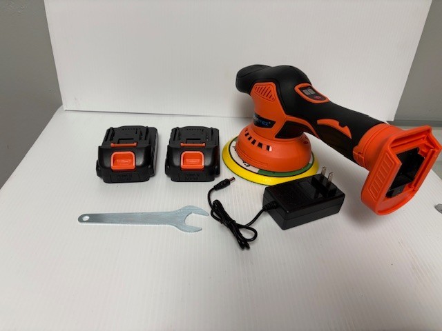 ProtMex Cordless Buffer Polisher 21V 2 Batteries