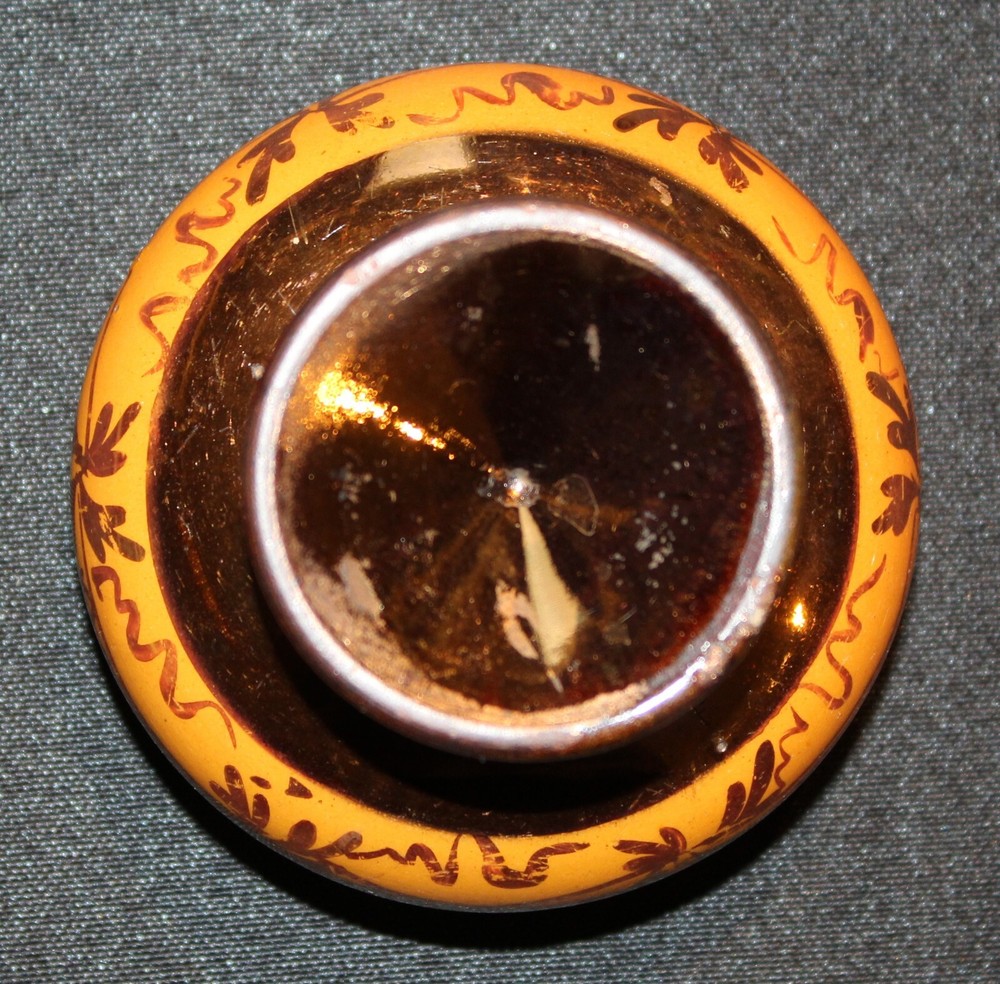 Antique Copper Luster 1820-1850 Master Salt