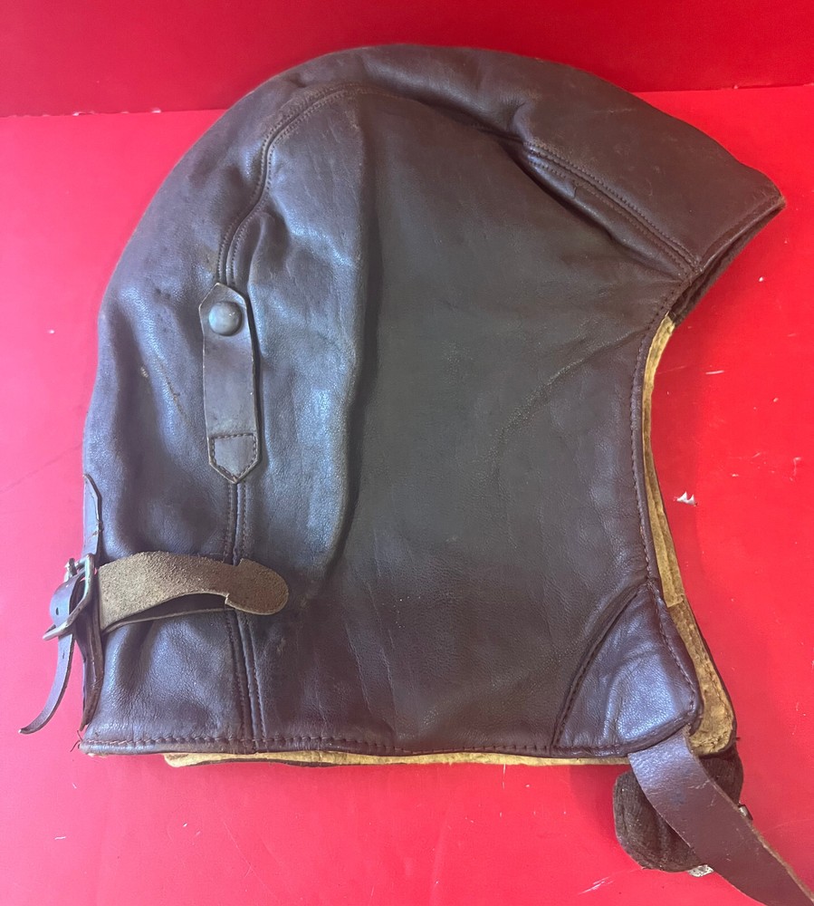 ROYAL AIR FORCE/RCAF TYPE B LEATHER FLYING HELMET