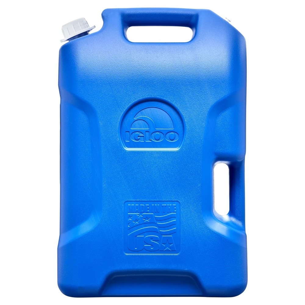 (2 pack) Igloo 6 Gallon Camping Water Storage Container, Blue
