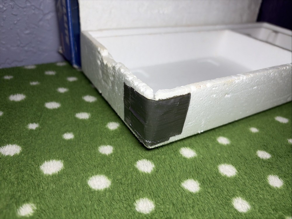 NES Satellite Remote Control Module Nintendo Complete CIB Box Styrofoam Untested