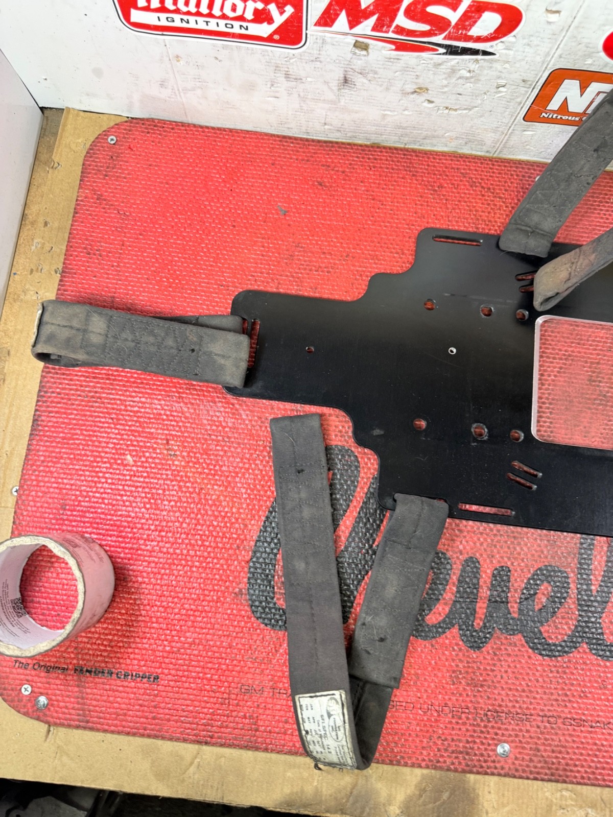 SUPERCHARGER BLOWER 6-71 - 14-71 BLOWER TO MANIFOLD RESTRAINT PLATE ALUMINUM