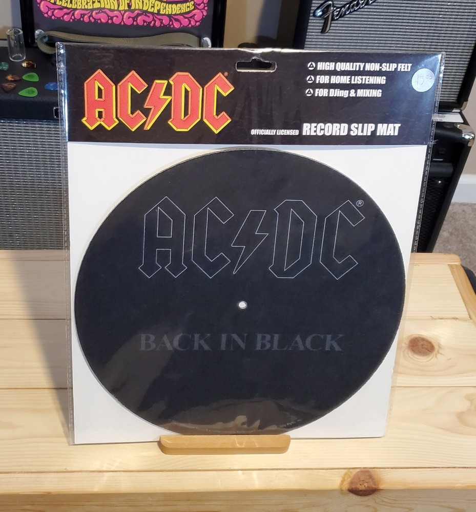 AC/DC Slipmat For Turntable
