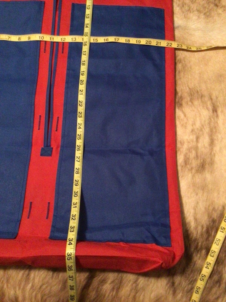 Hanging Wrap Pack Gift Wrapping Supply Organizer Multi Pockets