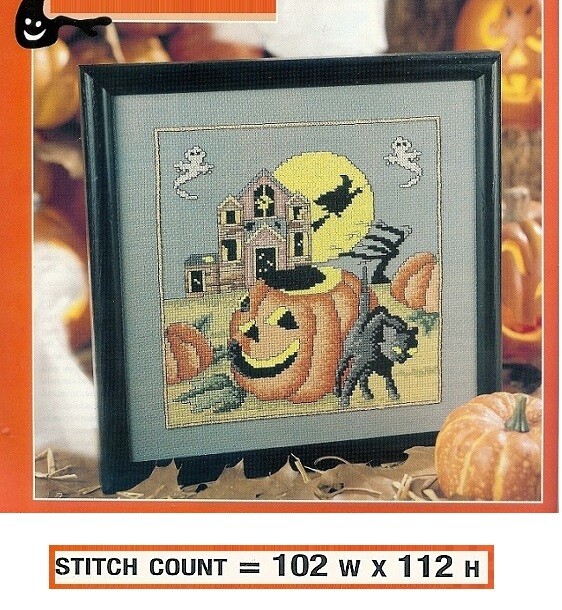 PUMPKIN SURPRISE  CROSS  STITCH   PATTERN ONLY   PY - UYE