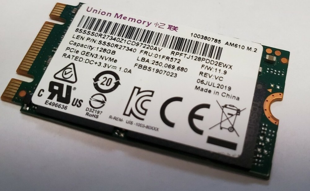 Lenovo 01FR572 Solid State Drive 128GB