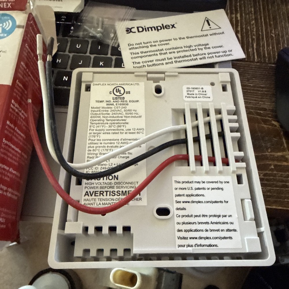 Dimplex Connex Smart Thermostat