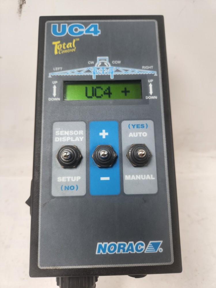 Norac UC4 control panel. Sprayer boom height control JD7