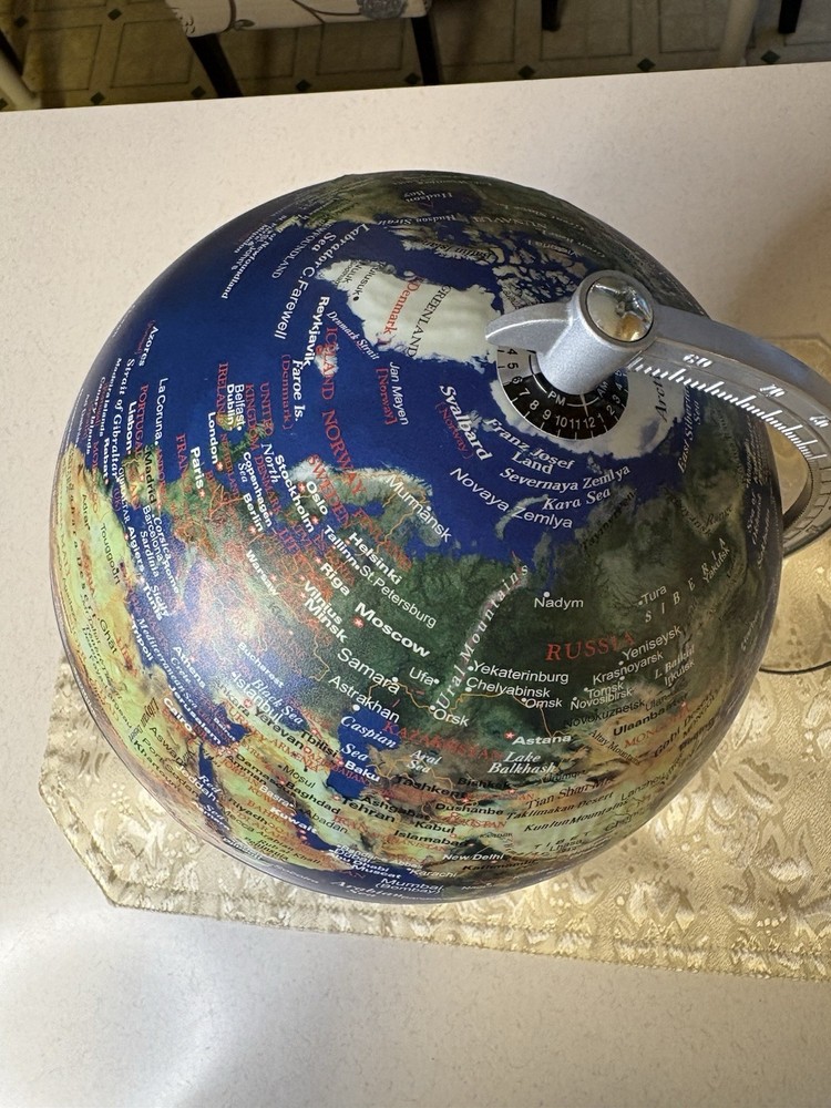 World Globe Educational Geography Globe World Map Globe