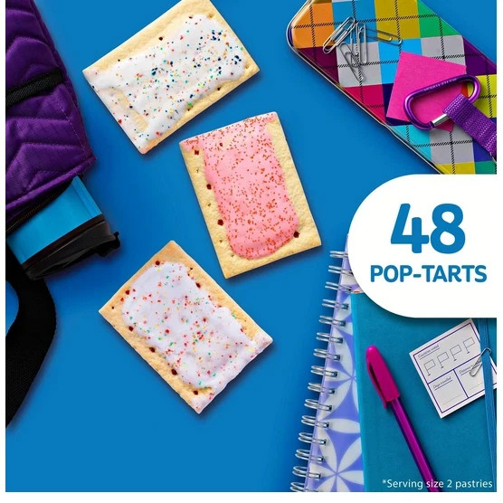 Pop-Tarts Frosted Variety Pack, 48 ct.
