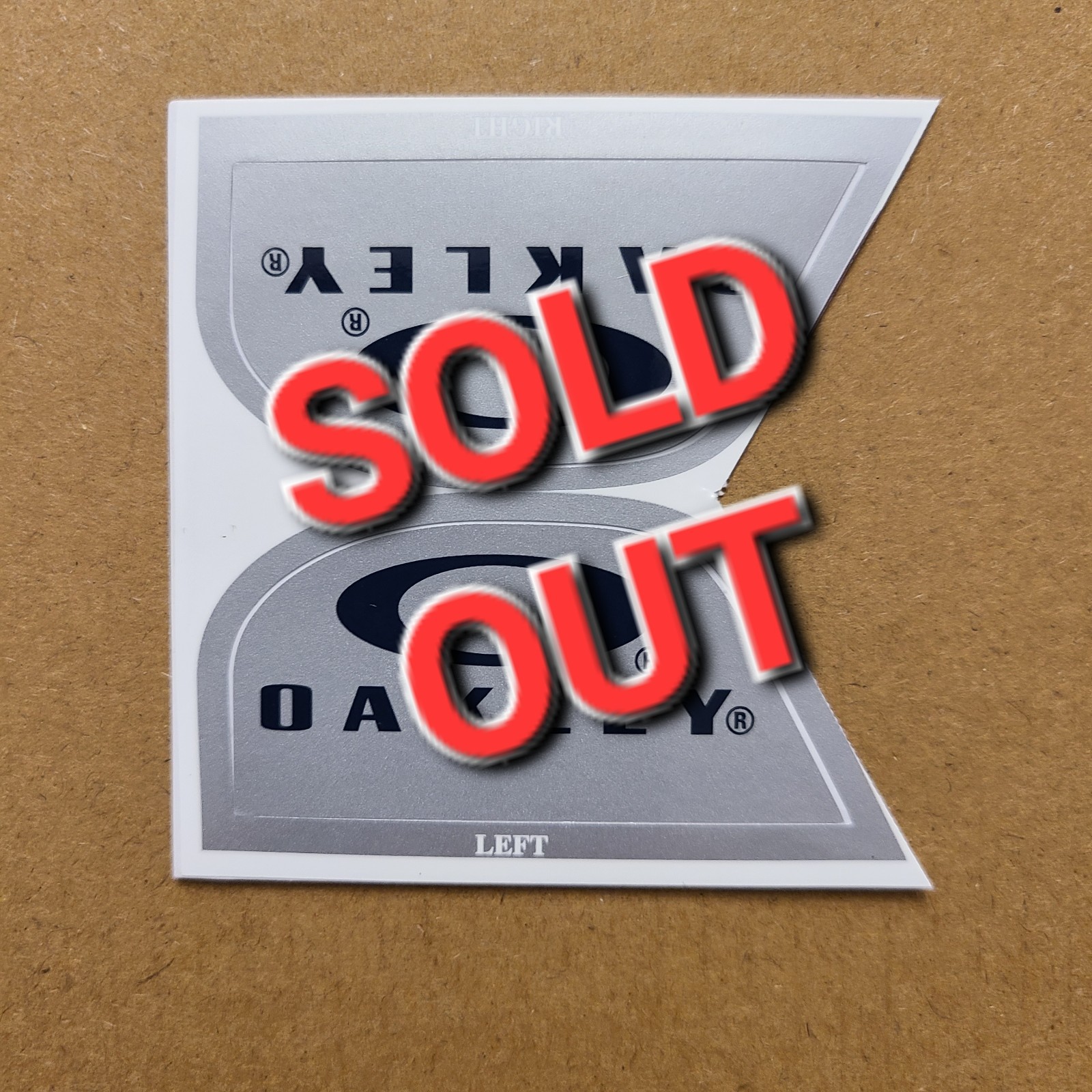 Oakley Football Helmet Visor Eye Shield Tab Decals (Message W/Color You Want)