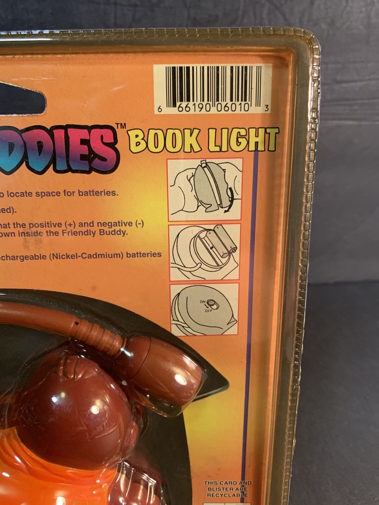 NEW IN BOX Axis Friendly Buddies Monkey Book Light Promotes Reading