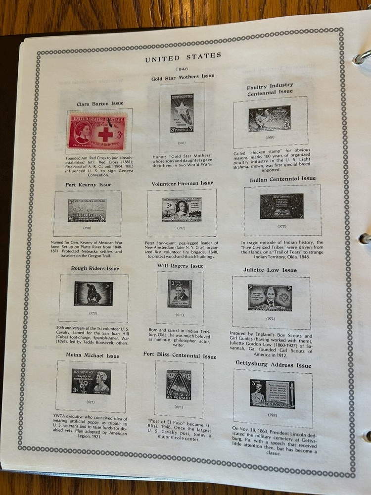 Scott Pony Express United States (US) Stamp Album 50+ Stamps Included 1893-1973