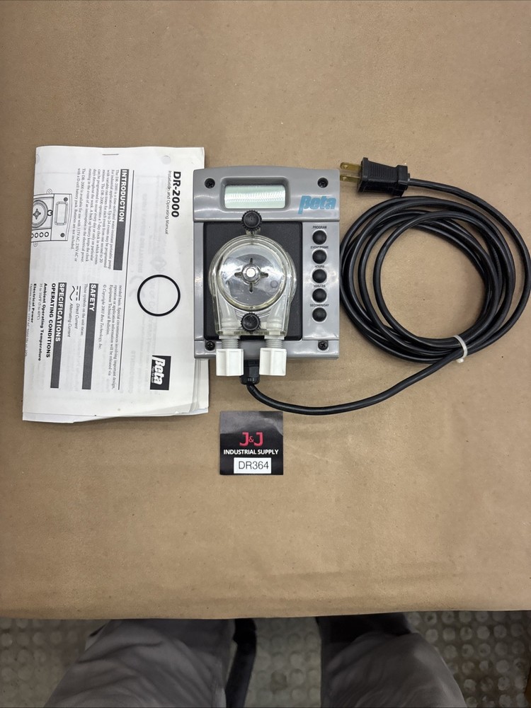 Beta State 24-7 DR2000/115US 115V Peristaltic Metering Pump NEW OPEN BOX.