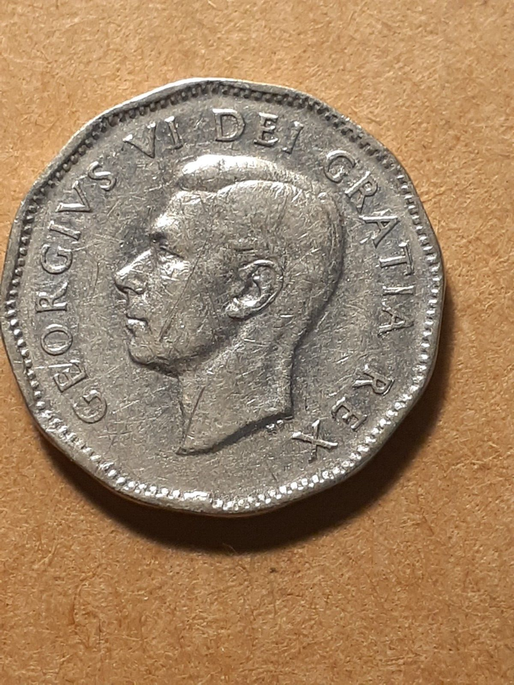 1950 FIVE CENTS CANADA