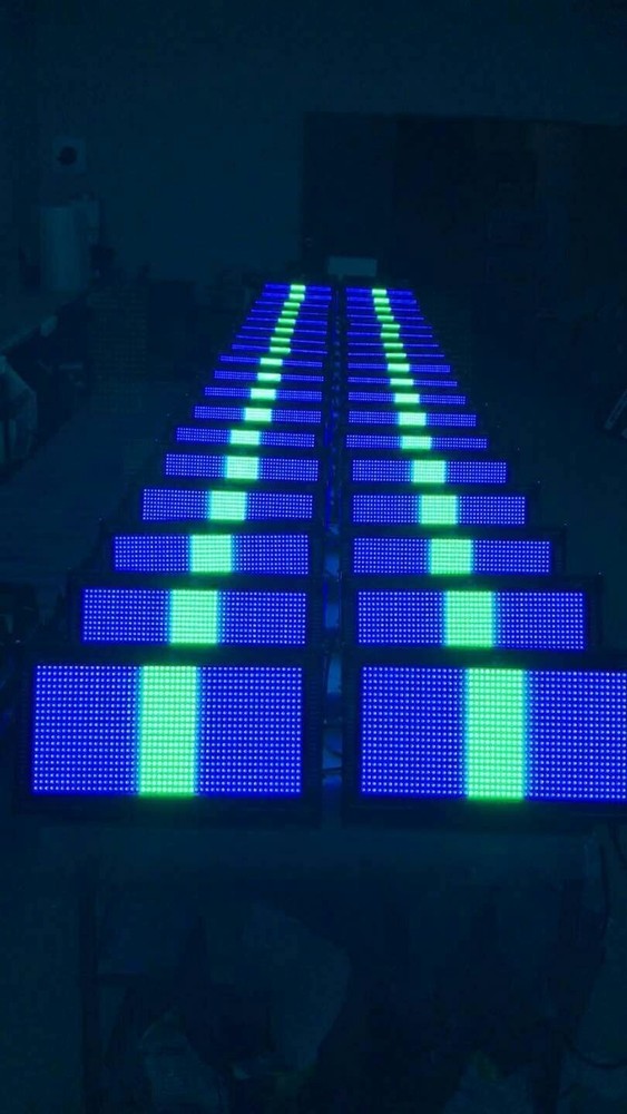 3in1 LED Strobe Light Martin Rush 8 Sections Color DMX512 Atomic Flash Light