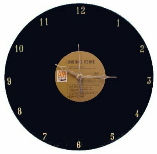 Various Artists - Vinyl LP Record Wall Clock by Rock Clock