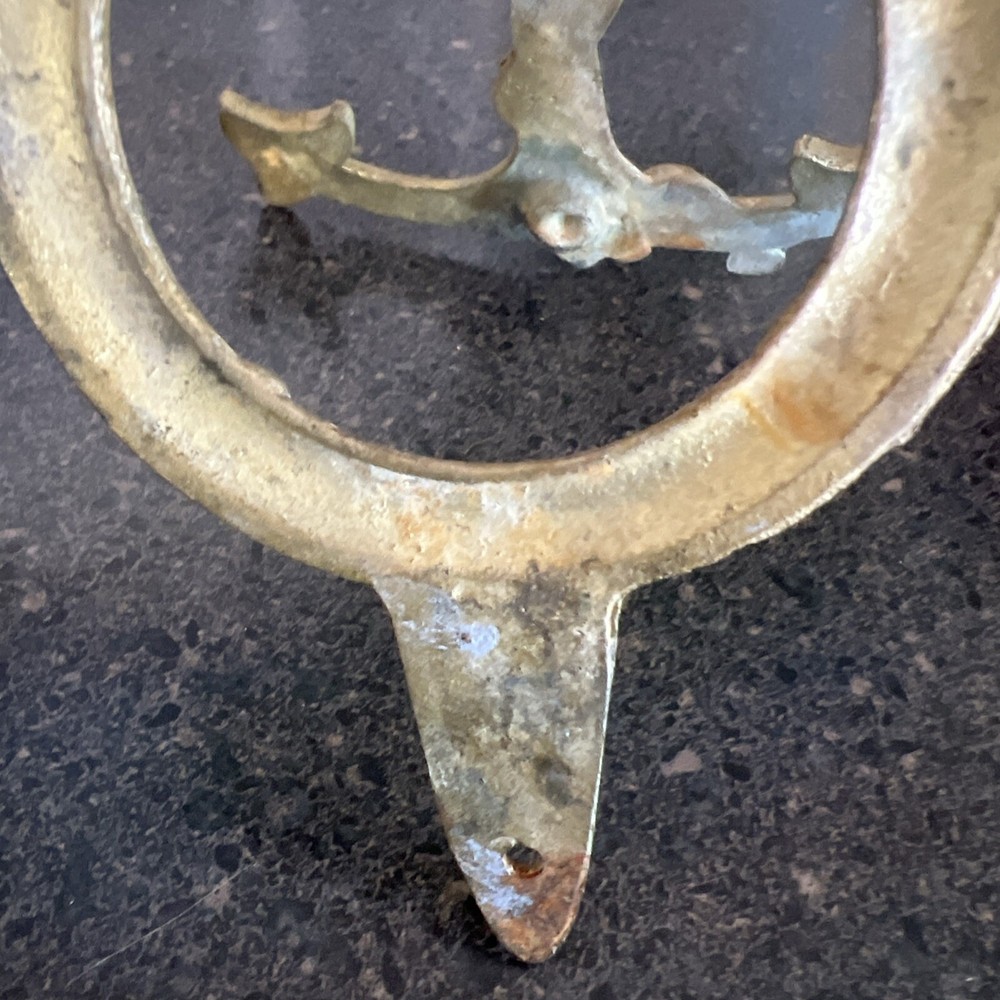 Vintage Brass Anchor Door Knocker
