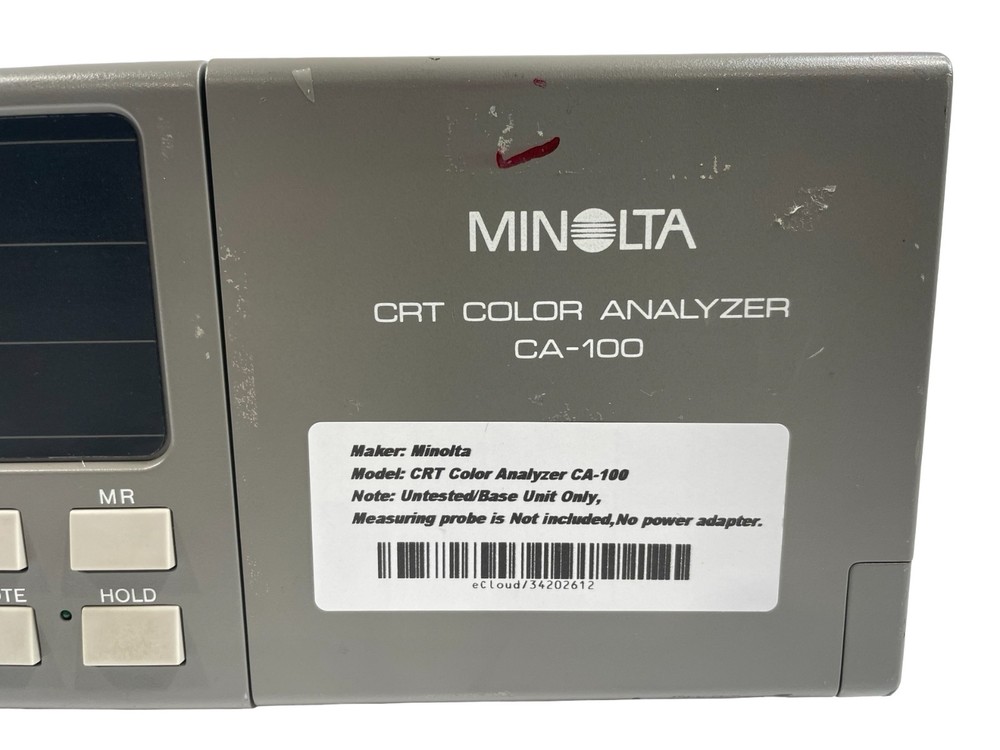 MINOLTA CRT Color Analyzer CA-100