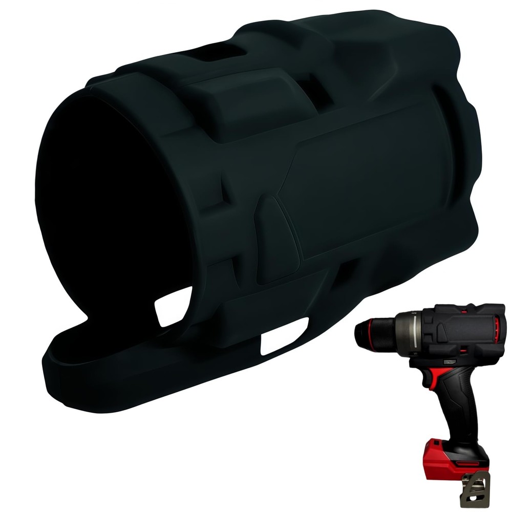 Protective Boot for 1/2" Hammer Drill/Driver - Shock-Resistant, Anti-Scratch, Oi