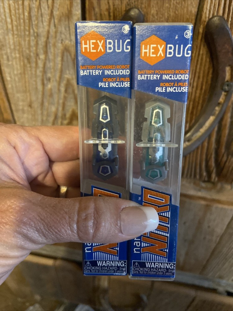 Nano Nitro Hexbug Grey/Teal & Grey/Blue