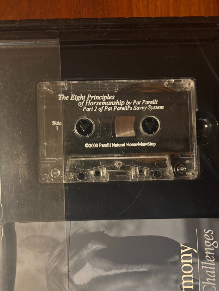 Pat Parelli's Savvy System- Level 2 Harmony VHS Cassette Complete Set