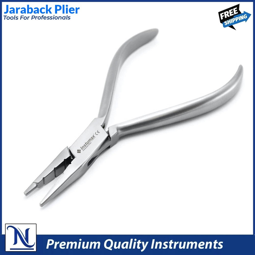 Dental Ivory Light Rubber Dam Clamp Forceps Plier Wire Bending & Loop Forming