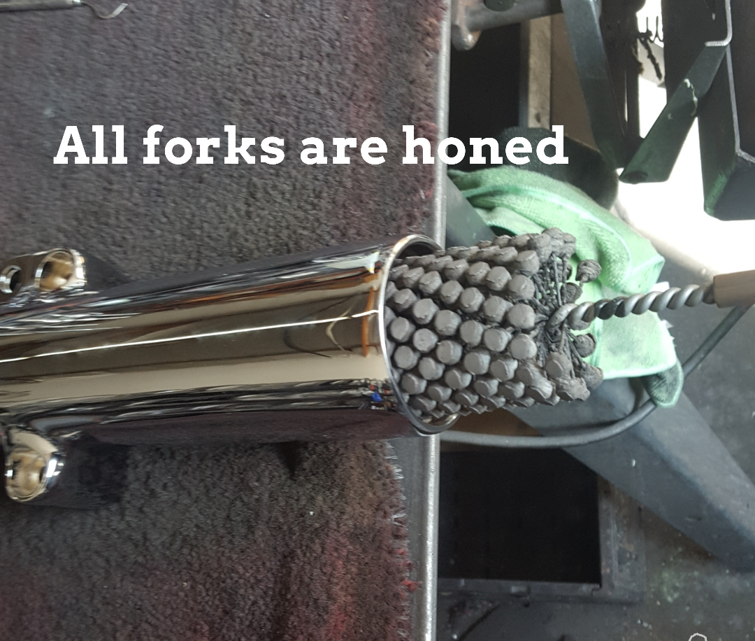 HARLEY 2018 - 2024 SOFTAIL HERITAGE DELUXE FORK LEGS CHROME EXCHANGE