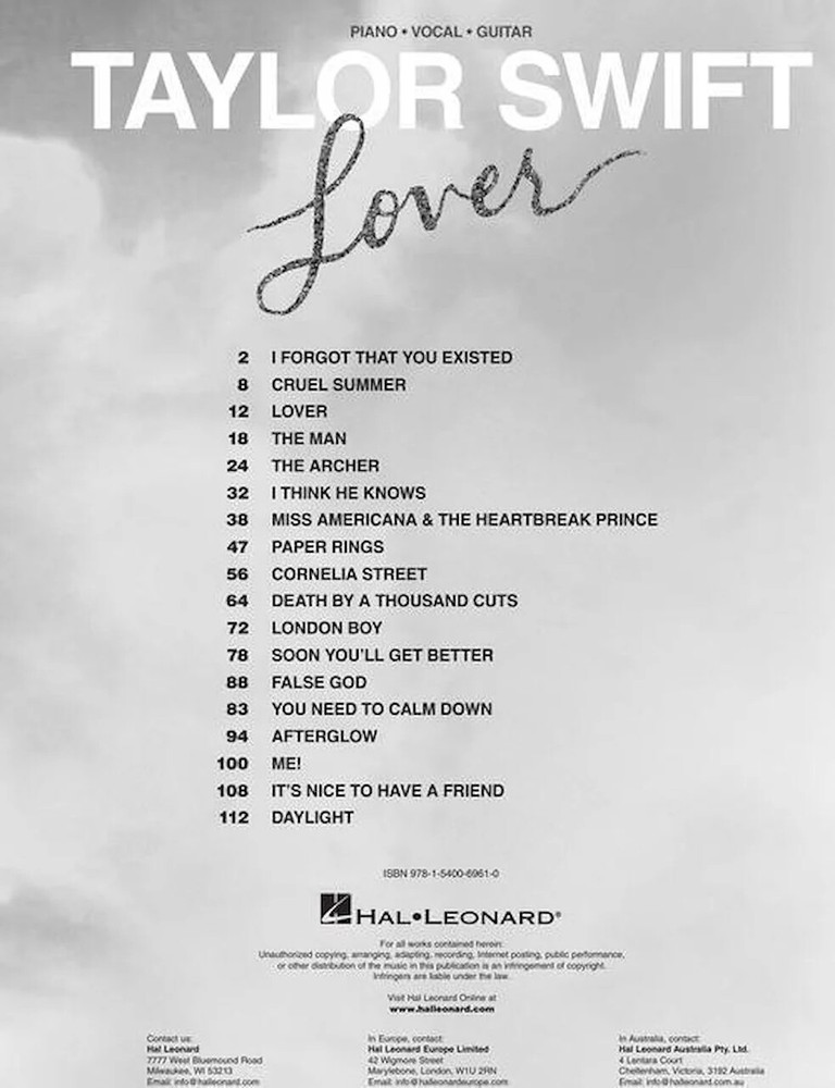 Taylor Swift - Lover