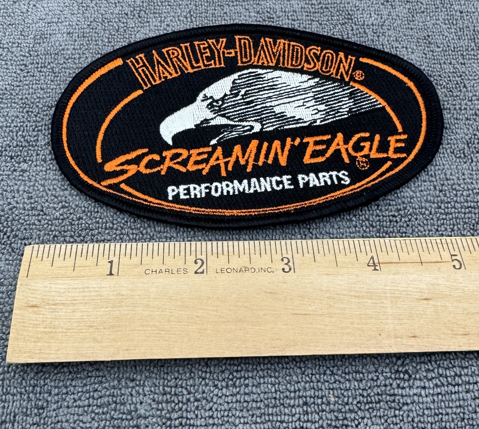 Harley-Davidson Screamin' Eagle Performance Parts Embroidered Patch Motorcycle